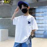 Daily Use Cotton T-Shirt for Kids – Oversized, Soft, and Unisex Fit